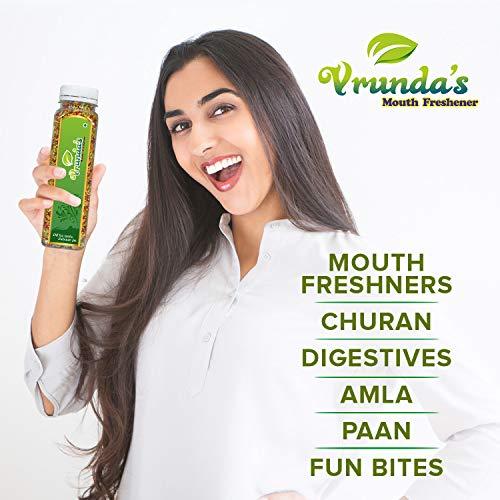 Vrunda's Vrunda's Kashmiri Mouth Freshener 500 Gm [Indian Mouthfreshner,Natural Badishep ,Healthy Fennel Seeds,Roasted Saunf,Digestive Aniseed ,Mix variyali, After Meal Mukhwas]