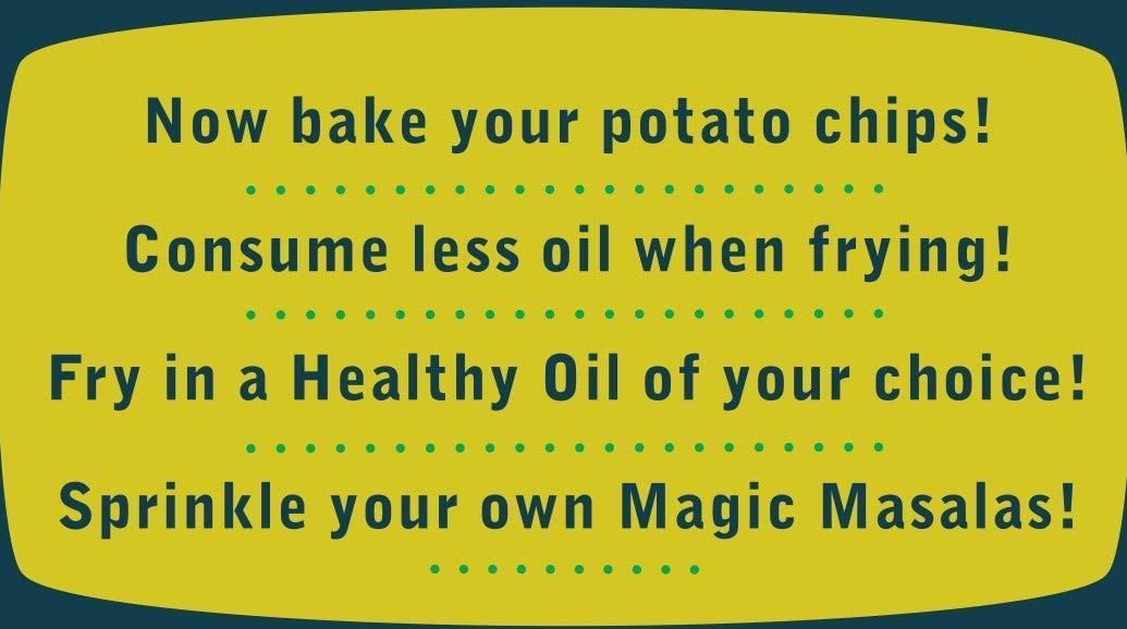 Yati's Yatis Dry Potato Sticks (Laccha/Sev), Ready to Fry or Bake Crispy & Crunchy Snack, No Preservatives, Perfect Tea-Time & Party Snack, Fully Falahari for Fasting - 300g (150g x 2)