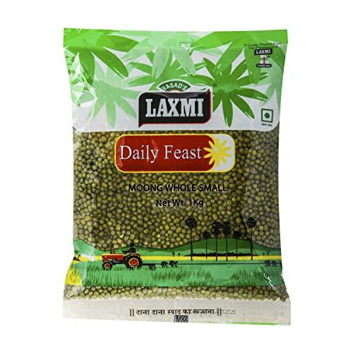 Laxmi Daily Feast Laxmi Daily Feast Moong Whole Small | Mung for Sprouting (Desi) -1 Kg