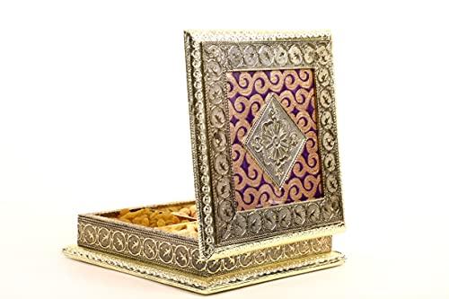 SHRI JAIN GROCERY SHRI Jain Grocery Gift Box/Hampers Dry Fruits Items (75 gm Each) (Cashew, Almonds, Raisins and Pista)