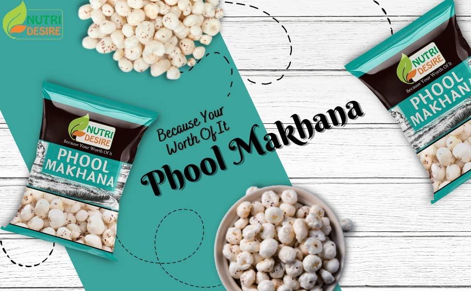 Nutri Desire Nutri Desire Fox Nuts Phool Makhana (1kg)