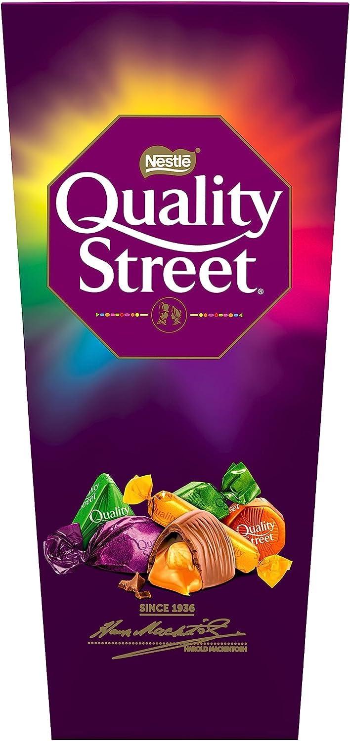 Nestl Nestle Quality Street Assorted Milk And Dark Chocolates And Toffees, 265 g
