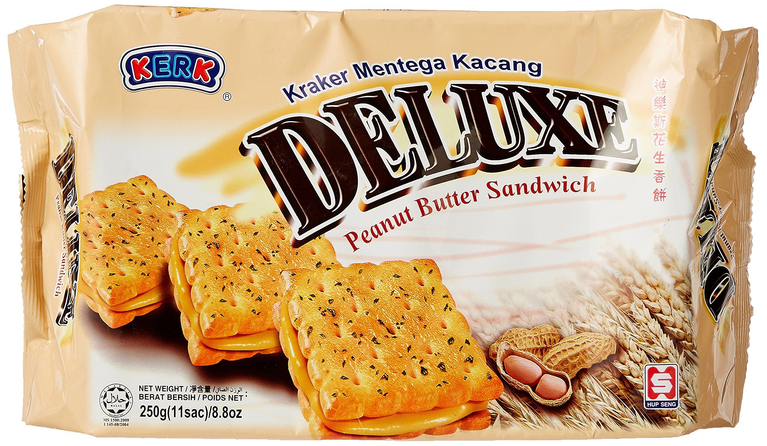 Kerk Kerk Deluxe Sandwich, Peanut Butter, 230g