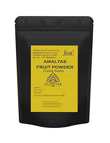 Ayurgyan Ayurgyan 100% Natural Amaltas Fruit Pulp Powder (Cassia Fistula), Promotes Smooth Purgation (250g Pack of 1)