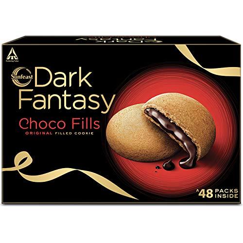 Sunfeast Sunfeast Dark Fantasy Choco Fills, 600 g , Candyman Fantastik Treat Pack, Choco Wafer Rolls, 200g