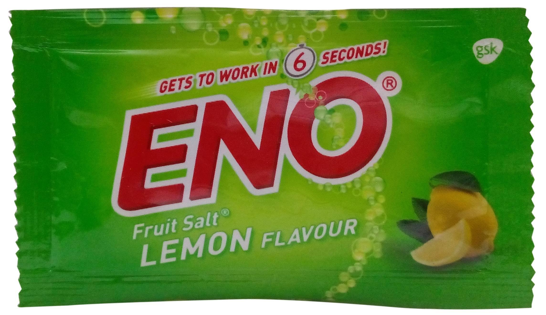 Eno Eno Fruit Salt - Lemon Flavour, 5g Pack