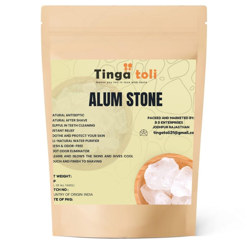 Tinga toli TINGA TOLI Phitkari Alum Stone Fitkari 400gm