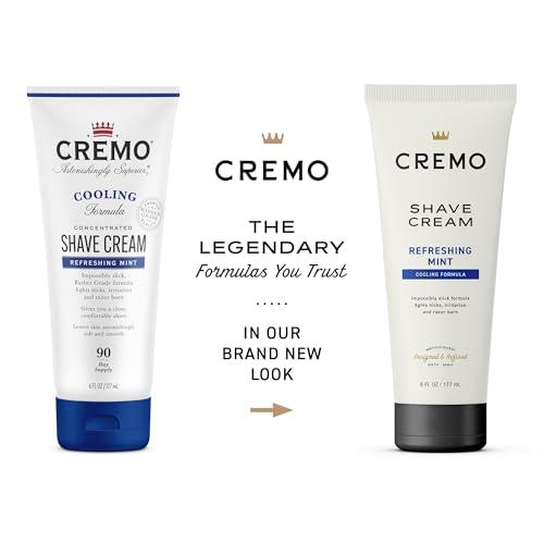 Cremo Cremo Cooling Shave Cream, Astonishingly Superior Shaving Cream for Men, 6 Fluid Ounce