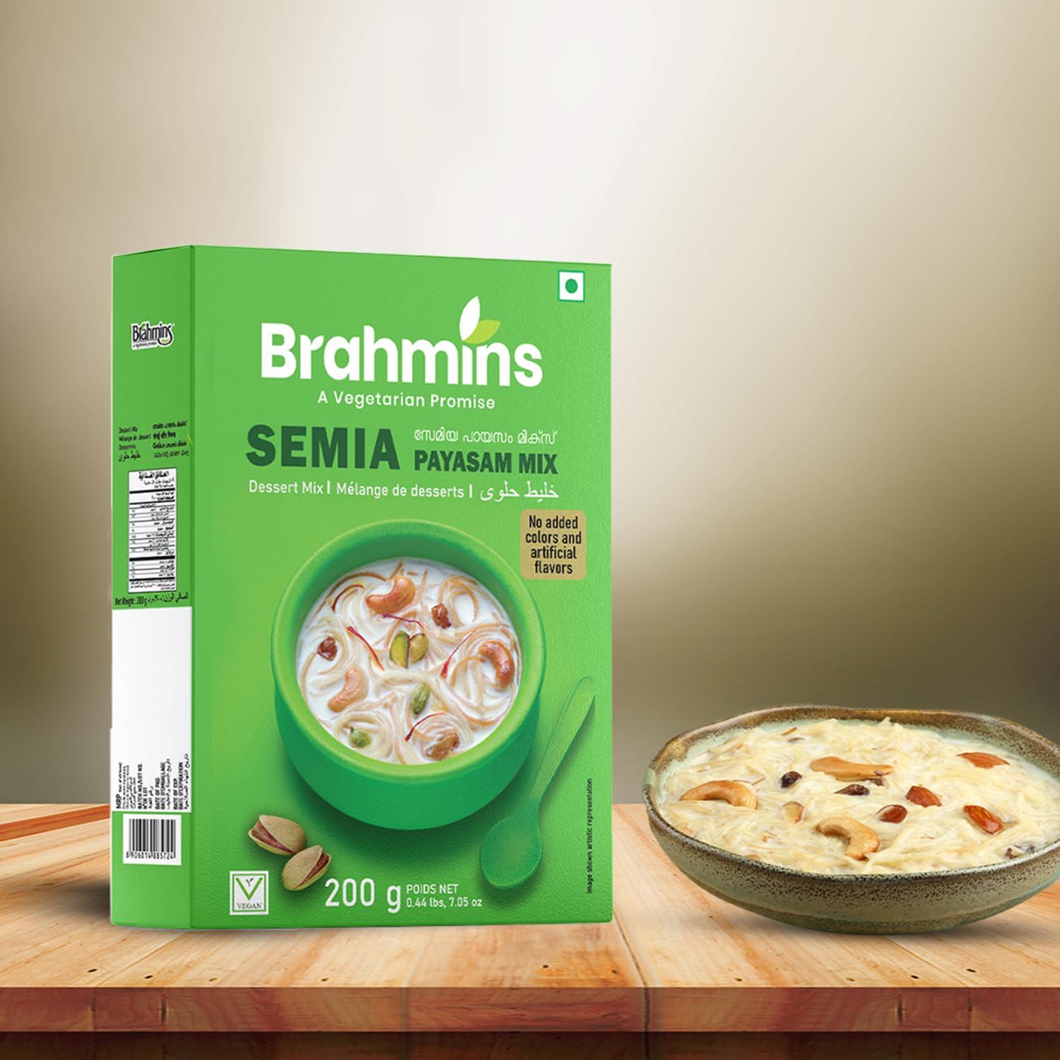 Brahmins touch a vegetarian promise Brahmins Semiya Payasam & Palada Payasam Mix - Combo Pack