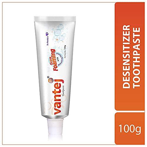 Vantej Vantej Toothpaste for Sensitive Teeth, Dentist recommended, sensitivity toothpaste for everyday use - 100g, white x Pack of 2