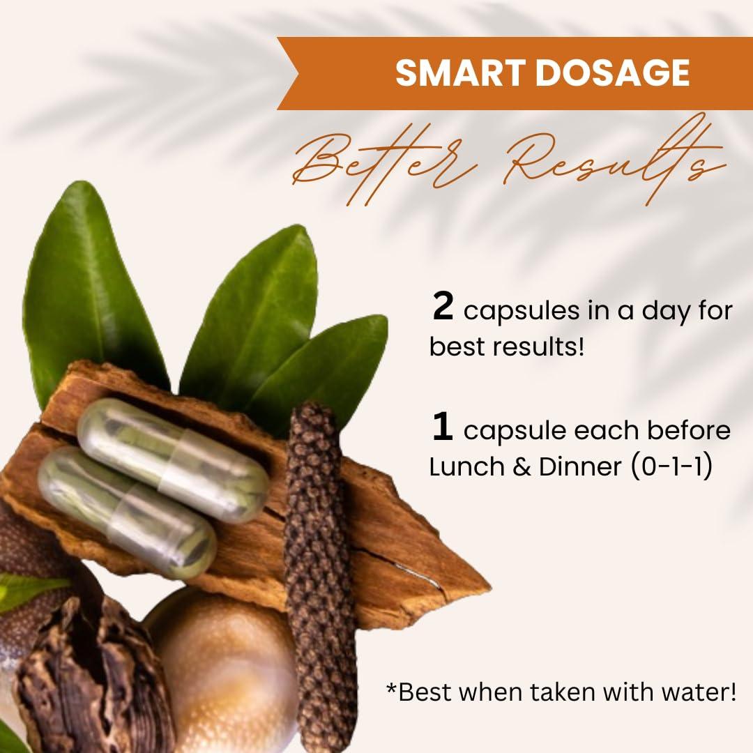 LYEF LYFE Skin Glow Tablets, 60 Tablets - Ayurvedic Supplement, Skin Health Benefits with Manjistha, SKin Glowing