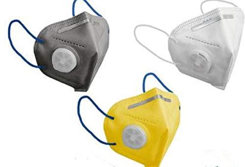 ff KN 95 Mask with 5 Layers, Reusable (3 Pieces)