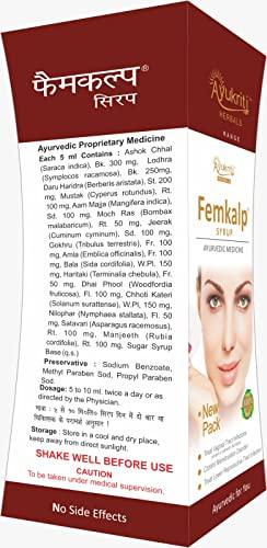 Ayukriti Herbals Ayukriti Herbals Femkalp Syrup Ayurvedic Syrup for Women 200 ml/Ayurvedic Tonic For Women