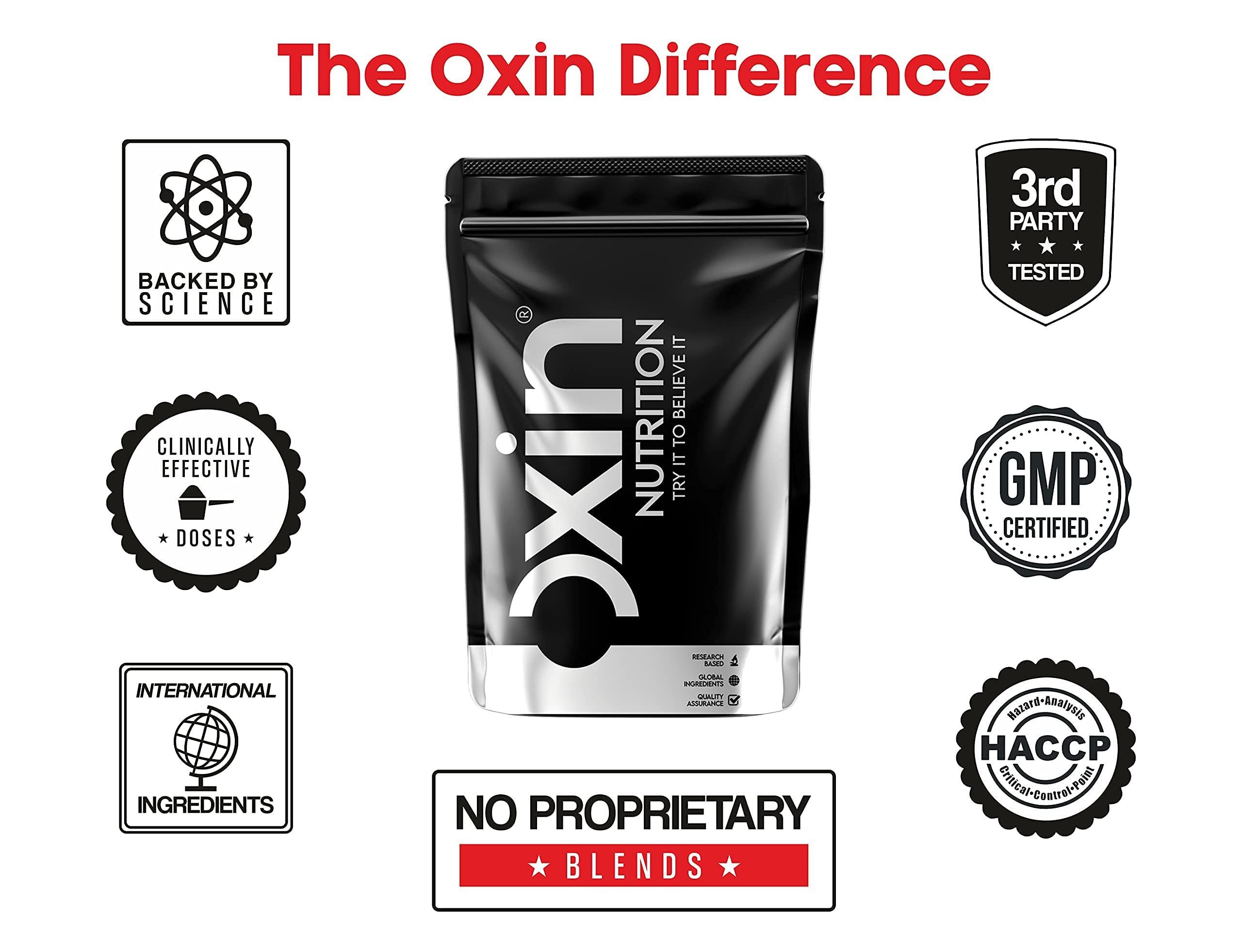 Oxin Nutrition Oxin Nutrition Vegan Plant Protein Isolate 25g Clean Protein For Men & Women Complete Amino Acid Profile 100% Vegan Lactose Free Gluten Free (Dark Chocolate 1lb / 454g)