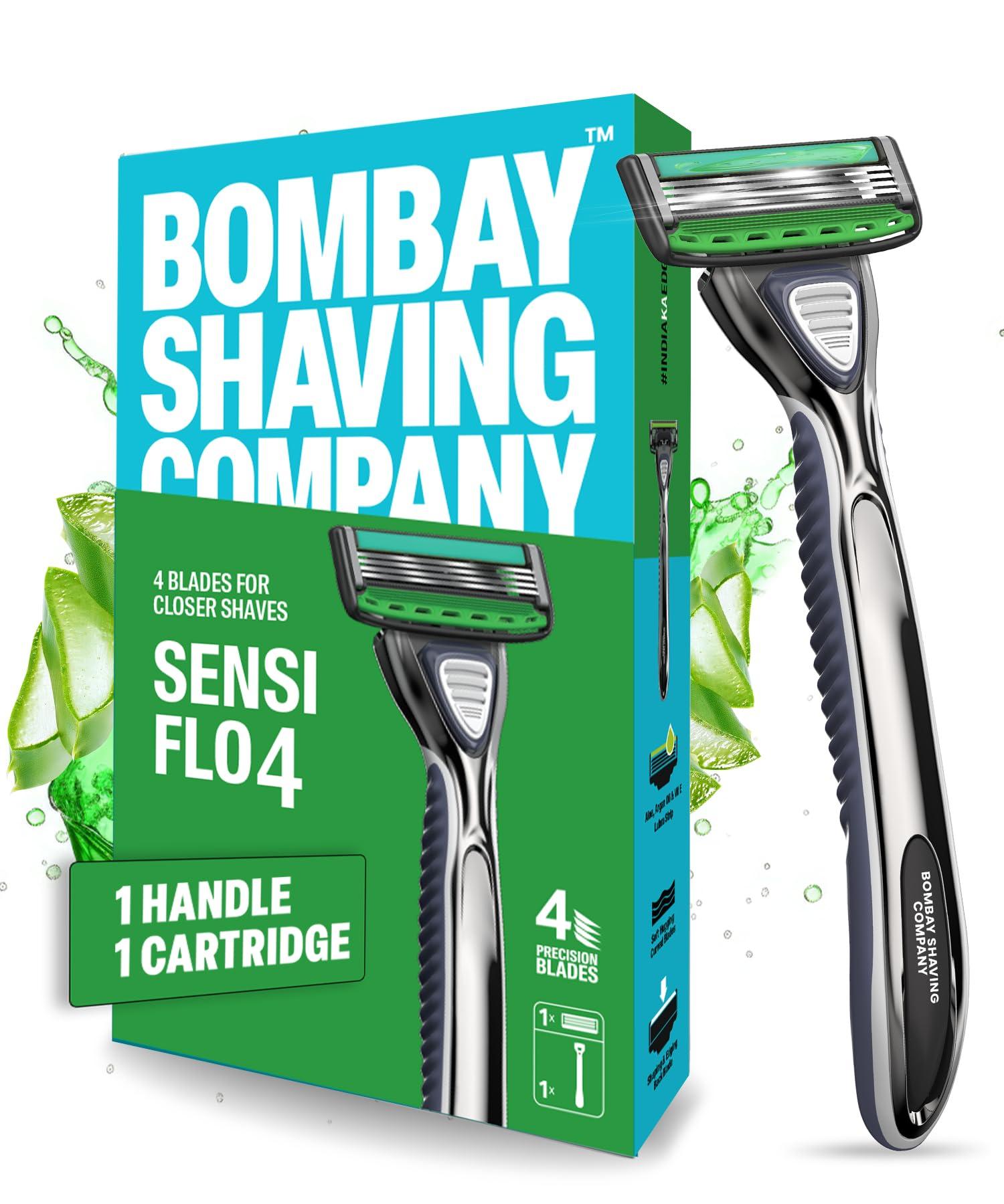 Bombay Shaving Company Bombay Shaving Company Sensi Flo 4 Razor For Men | Pack of 1