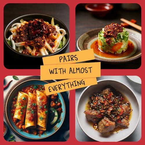 MOI SOI MOI SOI Chilli Oil Value Pack - Sichuan Chilli Oil & Korean Chilli Oil - Cook | Spread | Dip | Dipping Sauce | Made in Small Batches | No Added MSG | No Artificial Colours