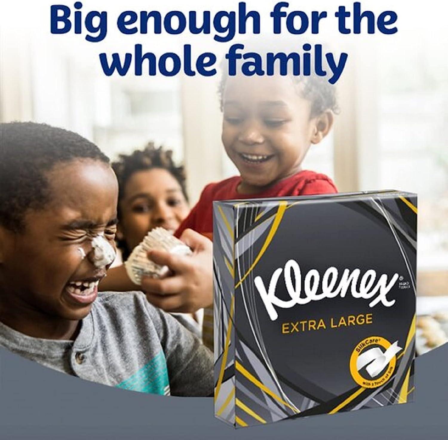 Kleenex Kleenex Extra Large Strong & Soft Facial Tissue 2ply 90's | Pack of 2