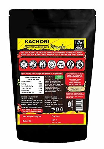 365 STORE TO DOOR 365 STORE TO DOOR Indian Spice – Kachori Masala, 250 gm | Homemade Powdered | for Healthy Cooking | Ready to use | All Seasonings Spices | Pure & Hygiene | Spice Mix – Pack of 1
