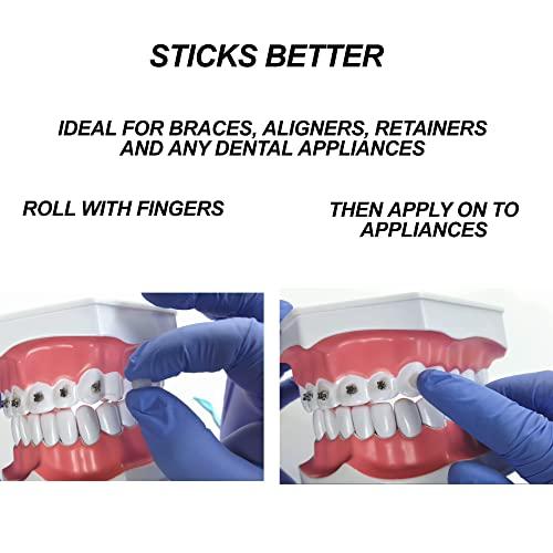 Orthowax By Orthomechanics Genuine Orthowax - Our Bestseller Orthodontic Wax For Braces Wearer - Stick Better than competitors