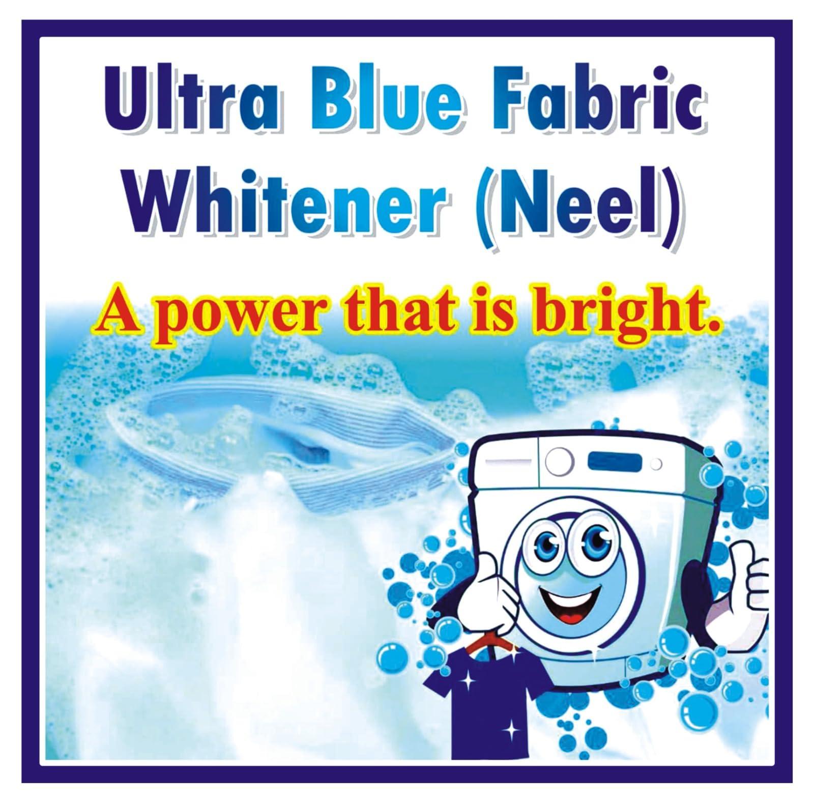 J Organics Jioo Organics Neel Powder Blue Natural Fabric Whitener for White and Colored Clothes | Effective, Safe, and Long-Lasting - 200g