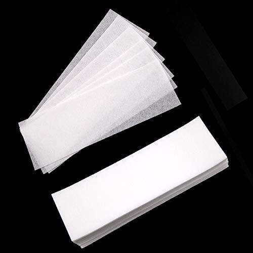 Tvoip Tvoip 100 Sheet/Pack Disposable Professional Hair Removal Tool Depilatory Paper Nonwoven Epilator Women Wax Strip Paper Shaving Roll Waxing Smooth Legs