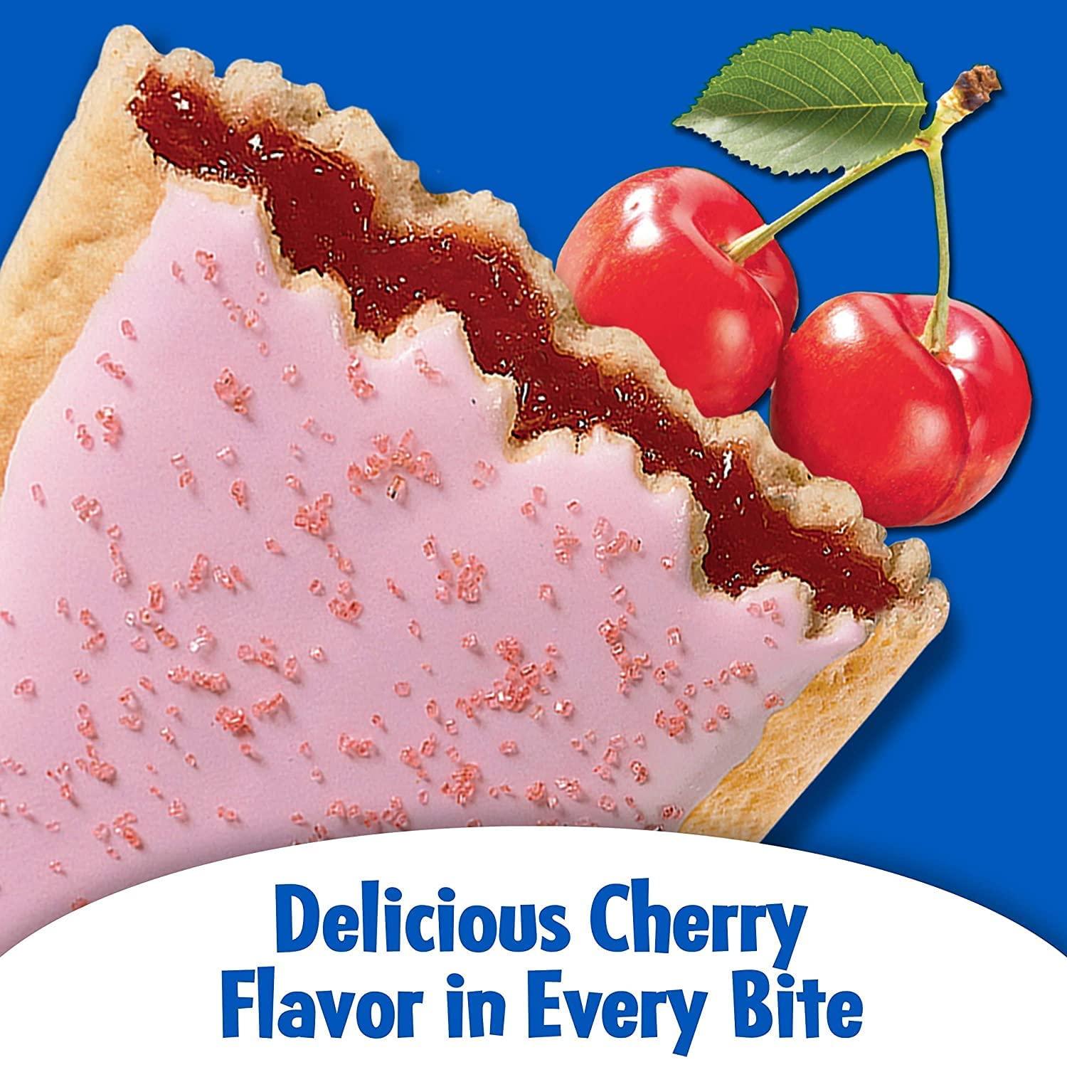 Pop Tarts Pop Tarts Frosted Cherry Pack of 2 Pouch, 2 x 416 g