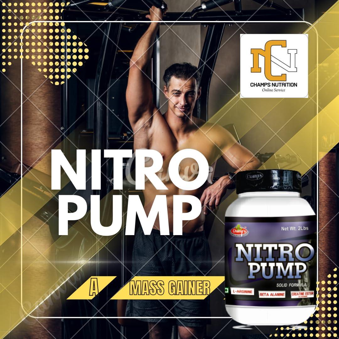 CHAMPS NUTRITION Champs Nutrition Nitro Pump (Solid Pre-Workout) (2Lbs)