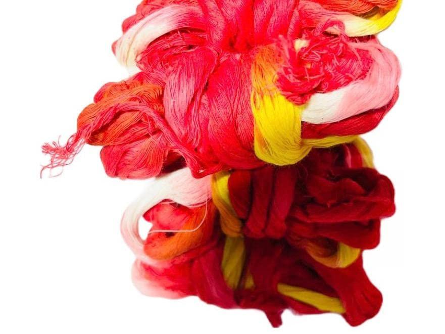 Generic Moli Dhaga Kalava, Hand Made Red Thread, Roll of 12 Kalava Mauli for Puja (115 gm)