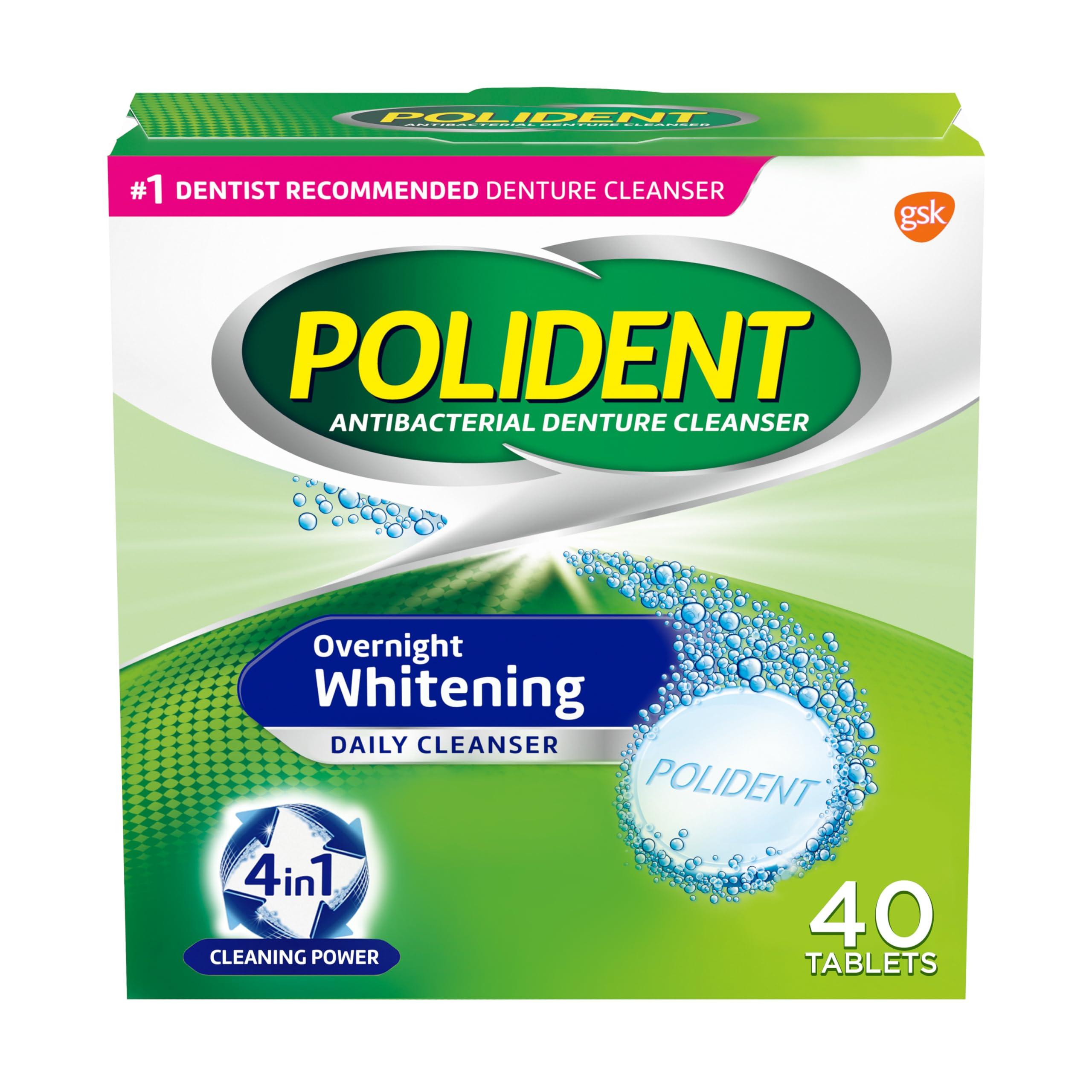 Polident Polident Overnight, 40count