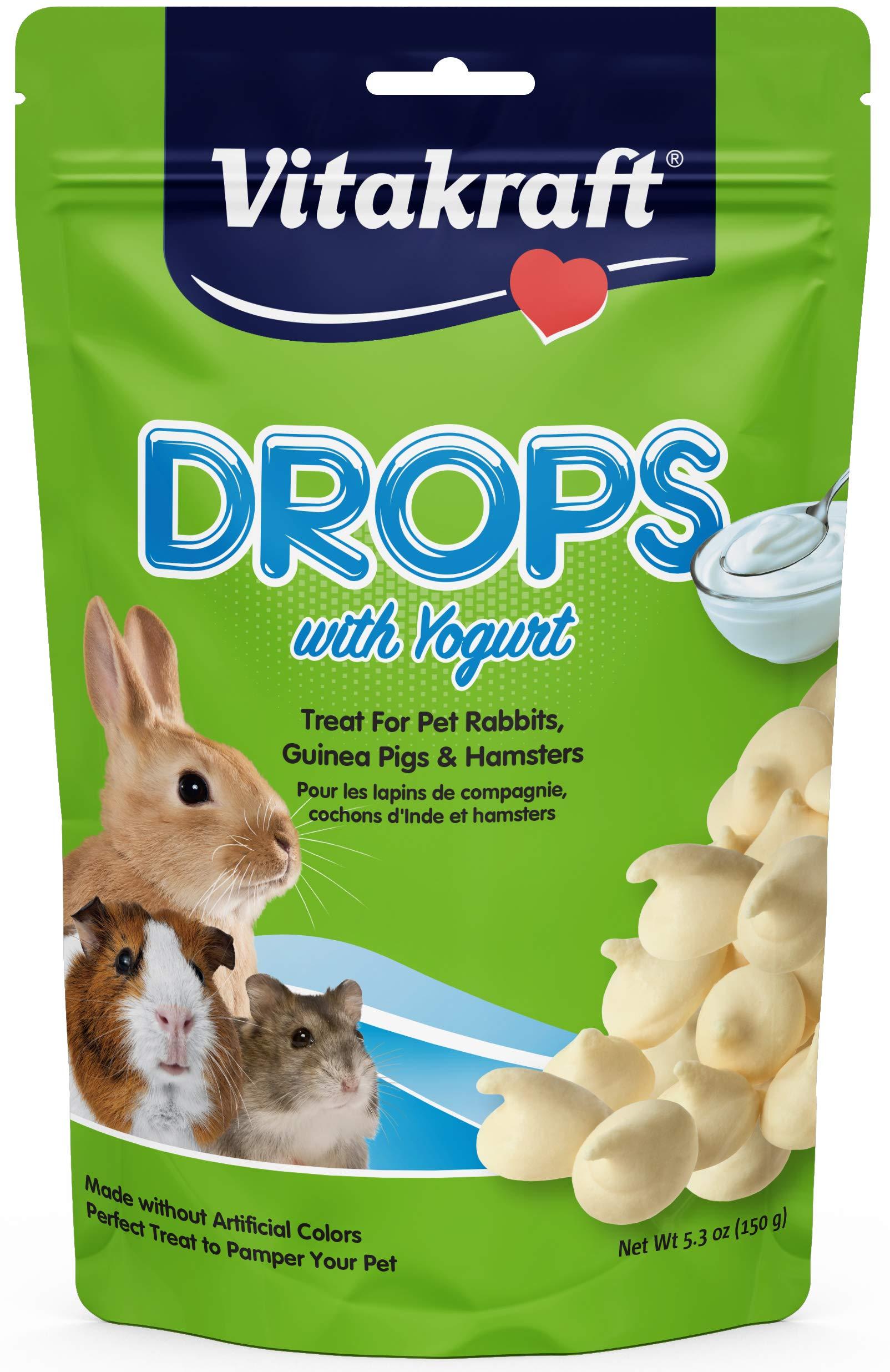 Vitakraft Vitakraft Rabbit Yogurt Drops and 5.3-Ounce Pouch