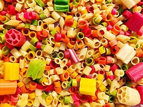 Veganic Veganic Indian Fryums Mix | Papad Ready To Fry Snack Chips | Multicolour Mix Far-far, Bobby | Tasty Healthy Tea Time Snacks (200)