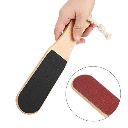 Shanrya Foot Dead Skin Remover, Wood Foot Rasp Comfortable Feelings for Removing Cutin