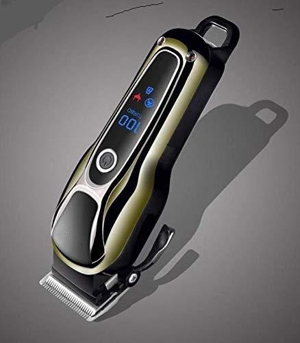 JVVD JVVD JEQUL 5-Star Rechargeable Suitable for professional hair trimming Electric Shaving Machine For family Razor Barber Cutting Beard Trimmer Haircut Set Cordless (Gold)