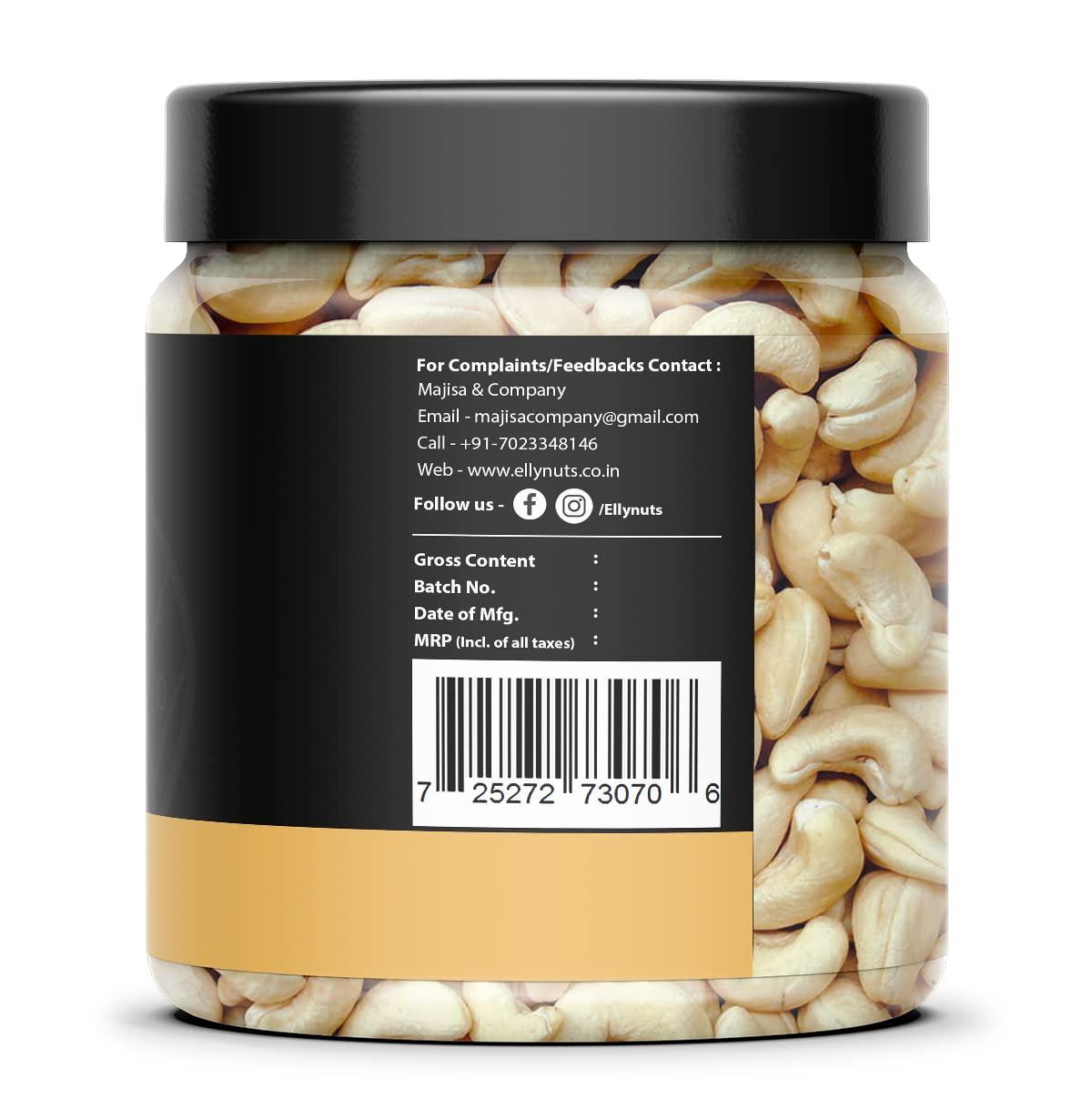 Elly Nuts Elly Nuts Natural Premium Cashew Nuts/Kaju Whole Kernels - Crispy, Crunchy (100 Gram) - Diwali Gift Pack