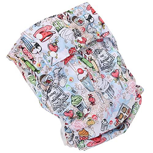 JUYT Adult Cloth Diapers, Adult Pocket Diaper LeakFree Waterproof Washable Soft Breathable for Bedridden Patients for Elderly People(A52)