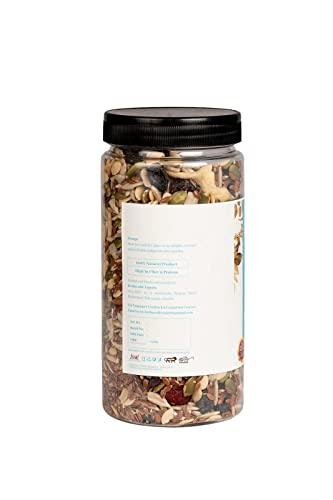 Almond Associates Herbanuts Roasted Mixed Nuts 500gms, Almonds, Black Raisins, Cashewnuts, Cranberries, Green Raisins, Pistachio Kernels, Healthy Mix, Healthy Mix, Jar Pack