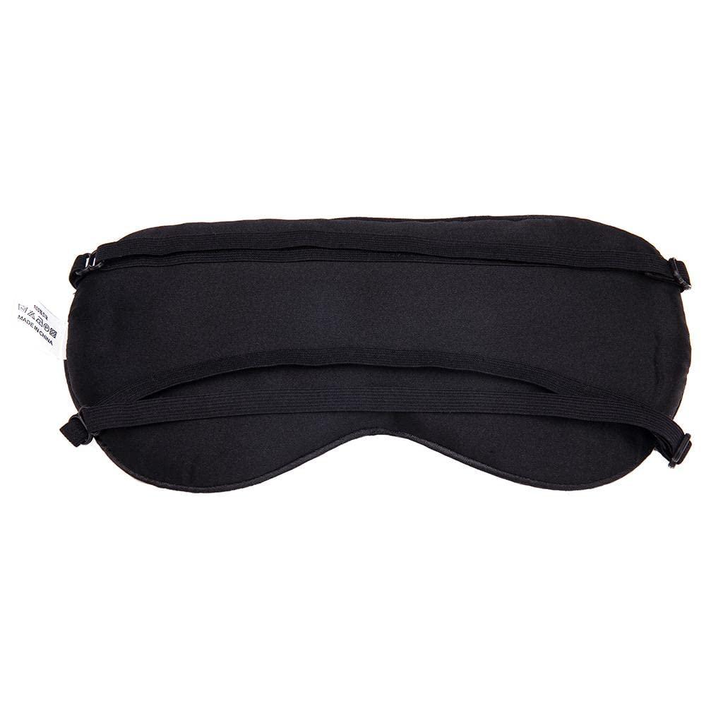 Generic Losa Eye Mask Travel Sleeping Cover Shade Plane Blindfold Eyepatch Black