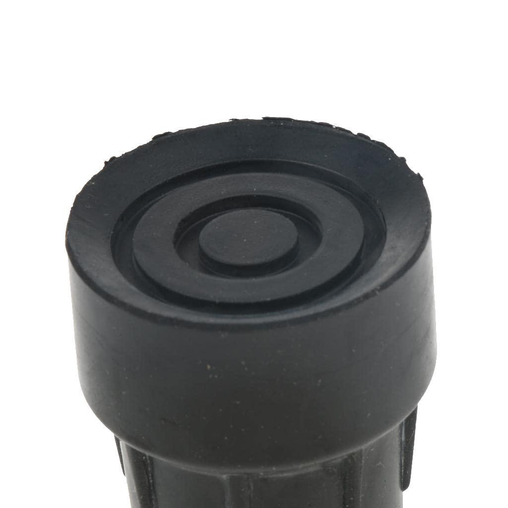 NavaFresh Basics LOSA 4pcs 25mm Rubber Trekking Pole Cap Walking Stick Ferrule Non-slip Foot Cover