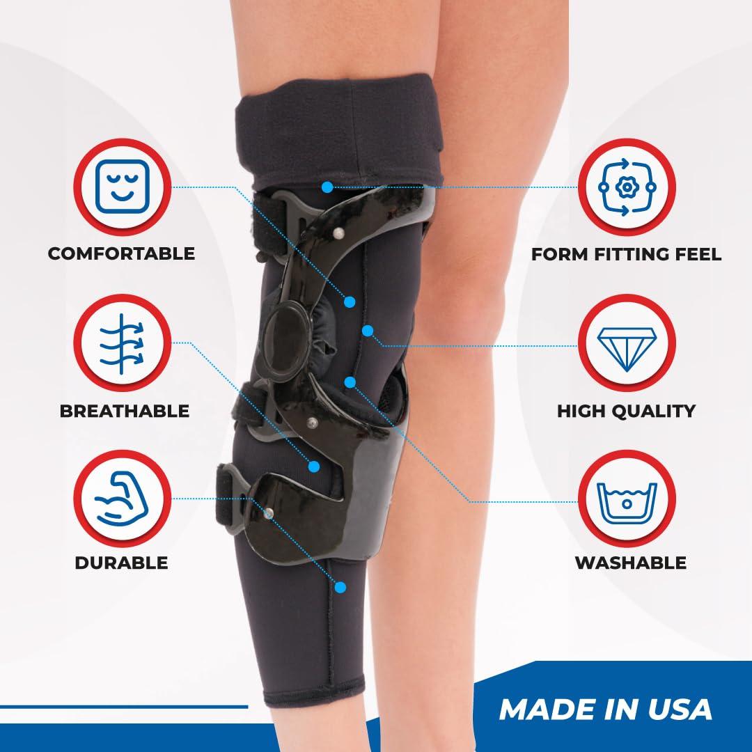 BraceSox Bracesox Knee Brace Undersleeve - Cotton/Lycra - Large