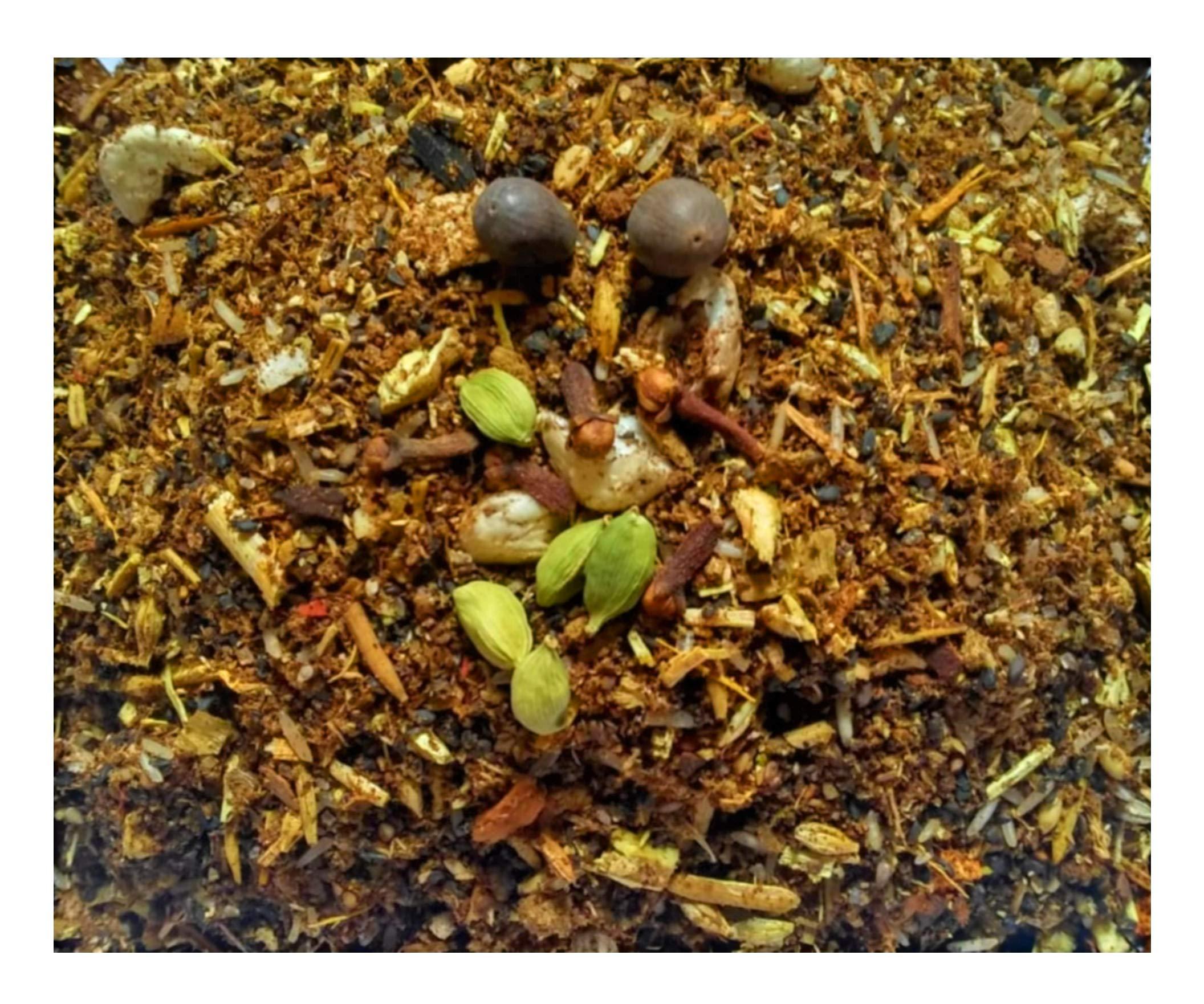 Top Trends Top Trends Natural havan samagri |Hawan Samagri |A Mixture of Various Dried Herbal, Roots & Leaves|for Hawan kund, Durga Puja, Home Pooja, Yagya and Other Auspicious Occassions.[400 GR]