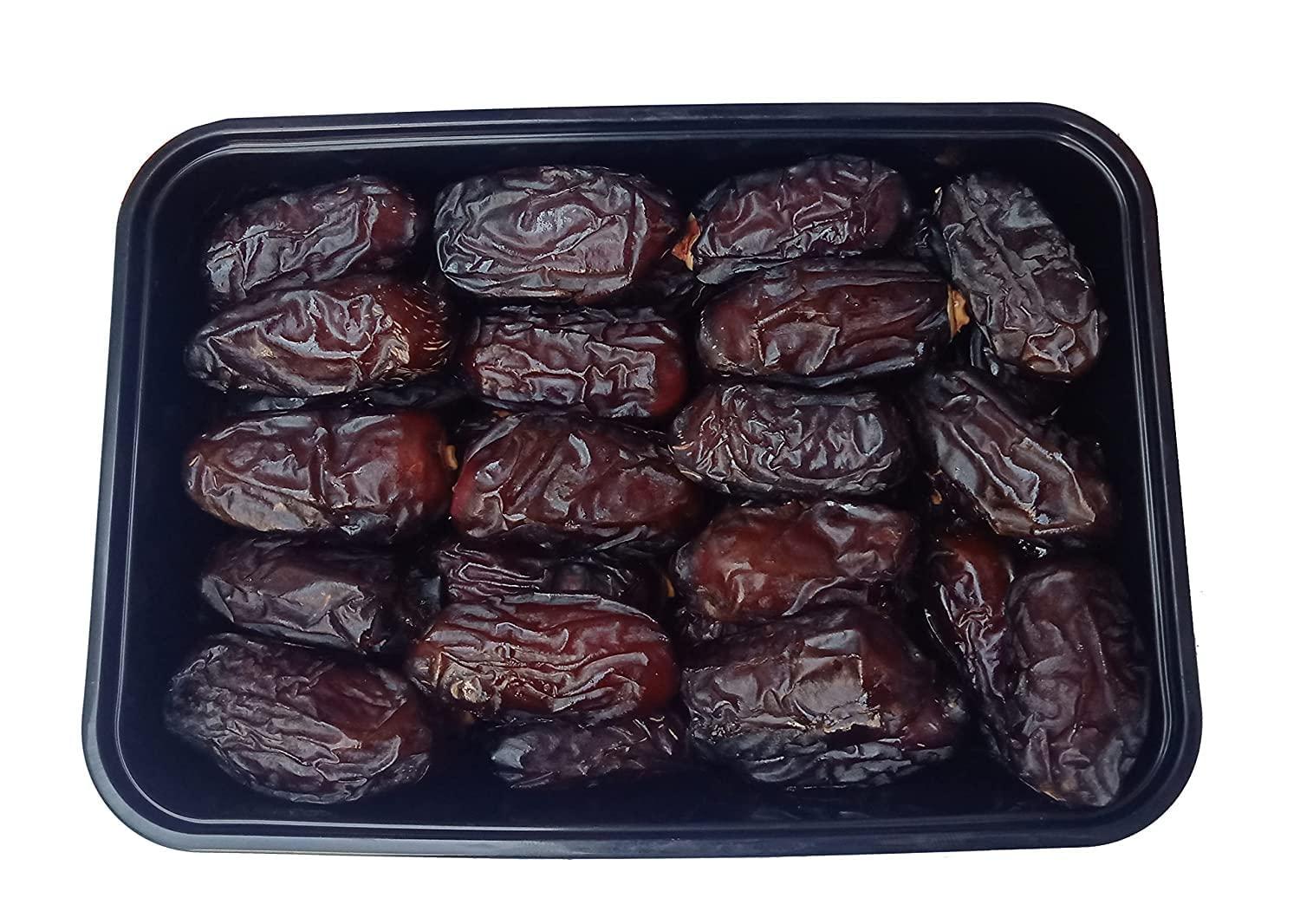 ifah Ifah Original Kalmi Saudi Dates 1kg (Pack of 2 Boxes 500g Each) | Rich in Nutrients