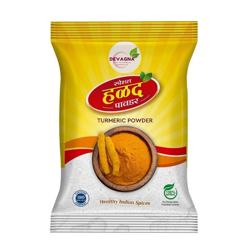 Devagna Products Devagna Products Organic Turmeric Powder 1Kg | Food Turmeric Powder | Organic Turmeric Powder | Pure Haldi Powder | Preservative Free | High Circumin Turmeric