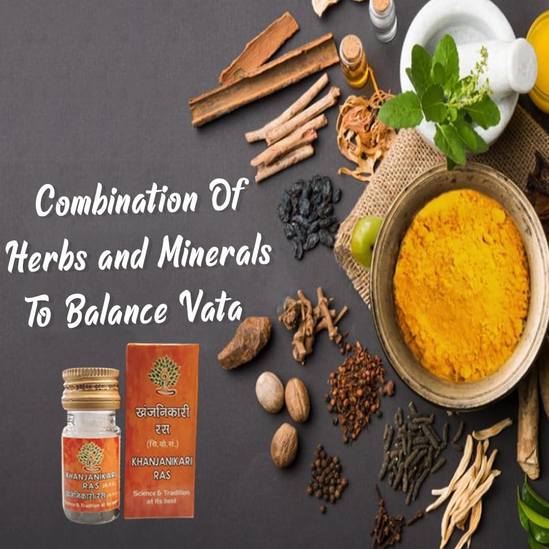 Ayurveda Yogashram Remedies Khanjan Kari Ras Useful in Paralysis - 30Tablets