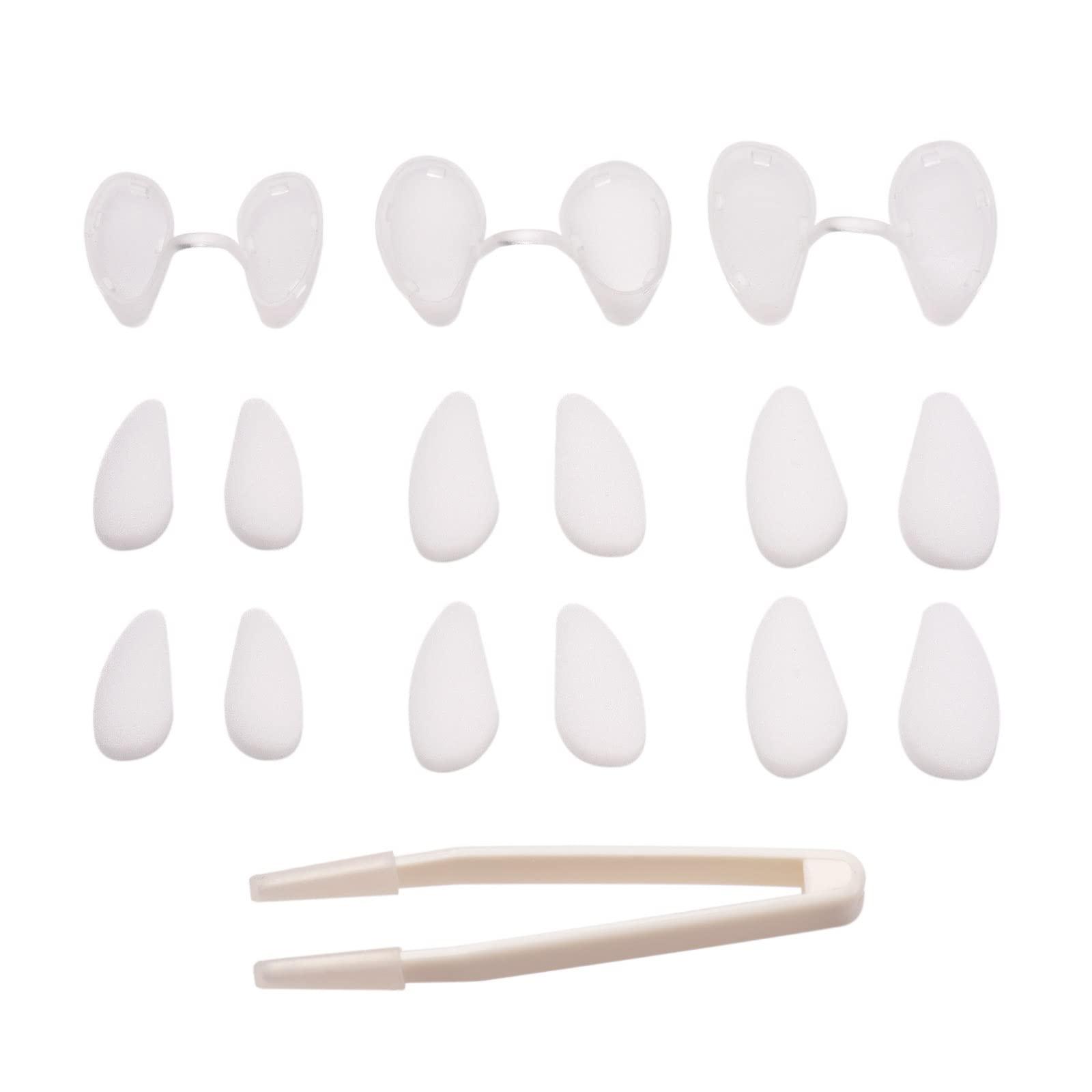 RYAP Invisible Nasal Filter Ultra-Breathable Nasal Nasal Nose Plugs for Smells with Mini-HEPA Air Filtration from Pollen Dust Small + Medium + Large Narrow Shape