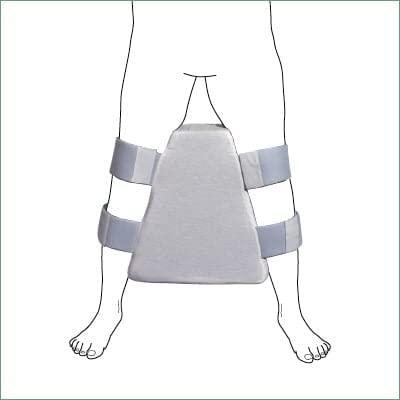 SALO Orthotics SALO Orthotics Child Size Hip Abduction Pillow Wedge  Soft Knee Separator with Adjustable Strap for Post-Hip Surgery Recovery, Sciatica Relief & Spine Alignment