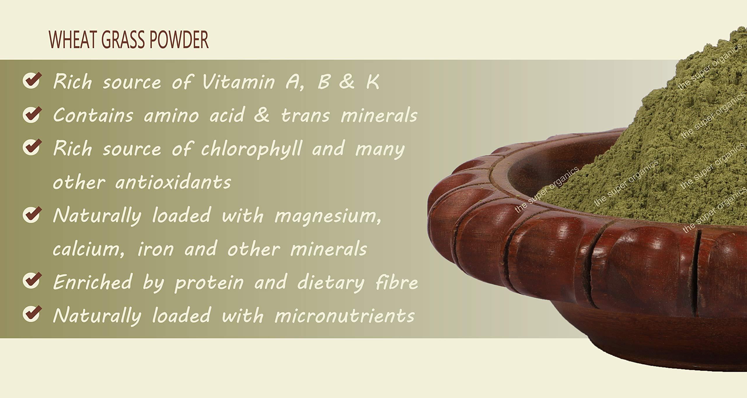 The Super Organic The Super Organic Wheat Grass Powder - 1000gm