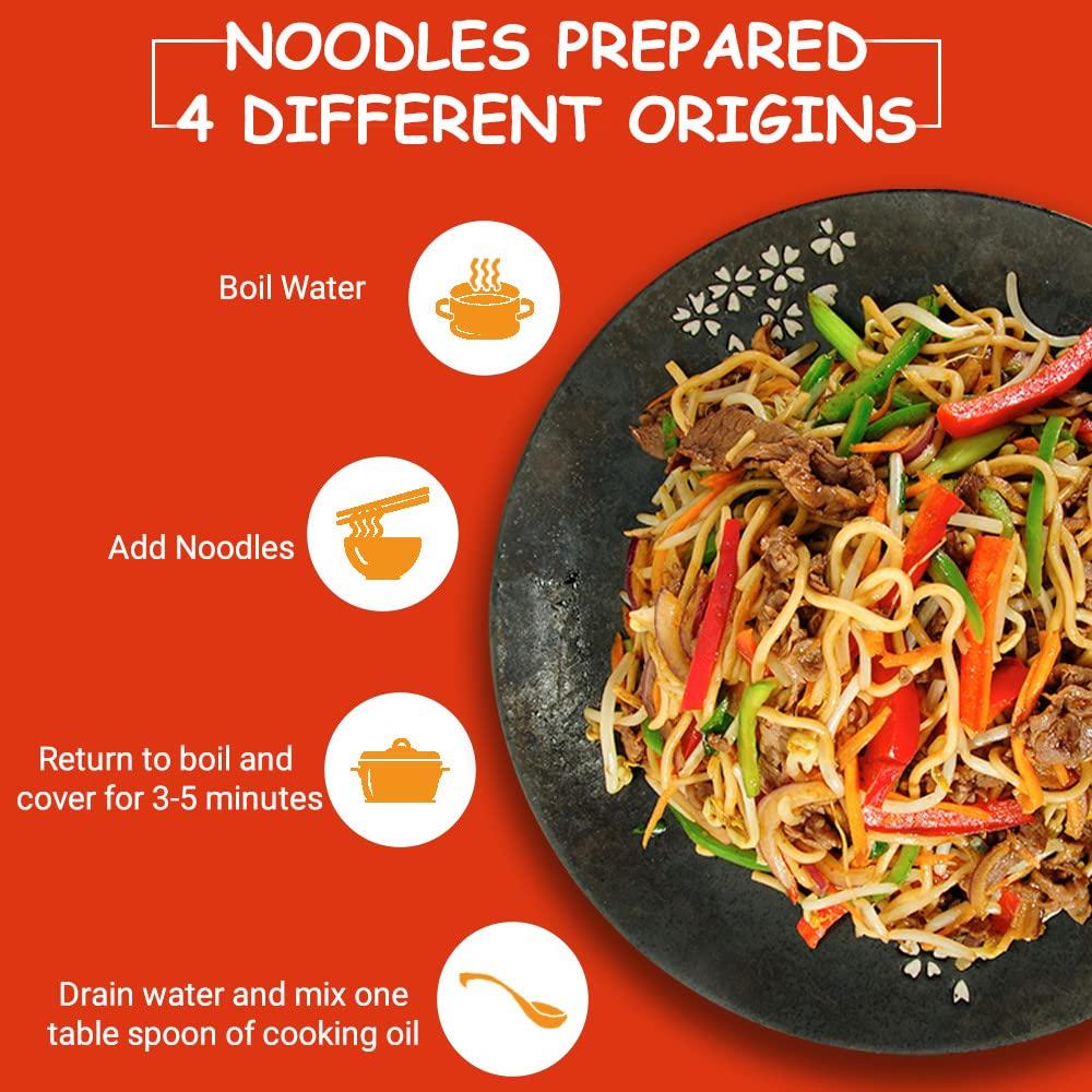 Red Dragon Red Dragon Japanese Whole Wheat Noodles Fresh And Delicious Organic Tasty Cuisine 900G (Pack Of 3) |No Preservatives, 900 grams