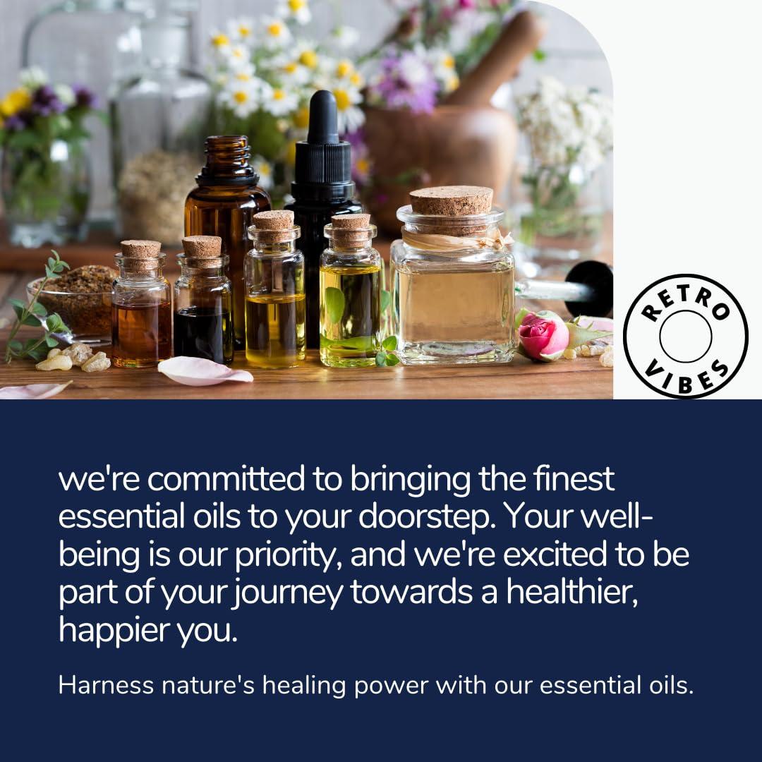 Color Zebra Retro Vibes Jasmine & Lavender Essential Oil Combo | Calming, Soothing & Romantic Aromas for Diffuser, Relaxation & Emotional Wellness | Ideal for Stress Relief & Home Fragrance | 100ml Each