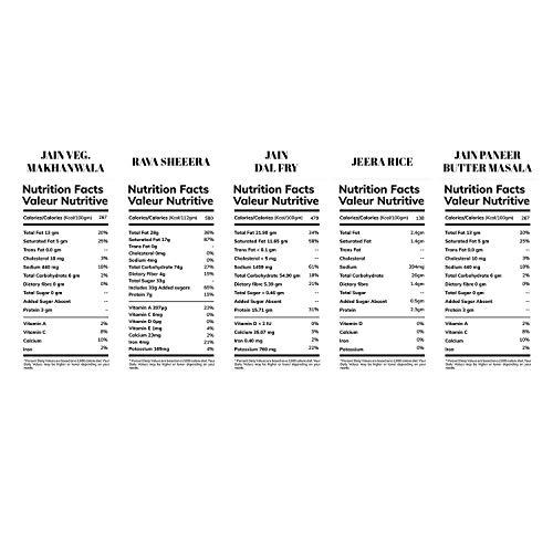 BOWLFUL BowlFul Jain Maharaja Meal, 100% Natural, Ready to Eat, Freeze Dried Food