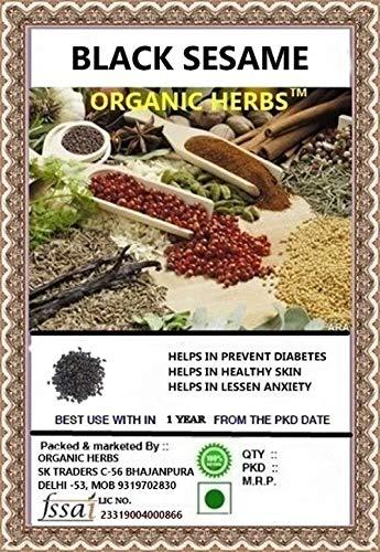 ORGANIC HERBS ORGANIC HERBS BLACK SESAME SEEDS/KALA TIL